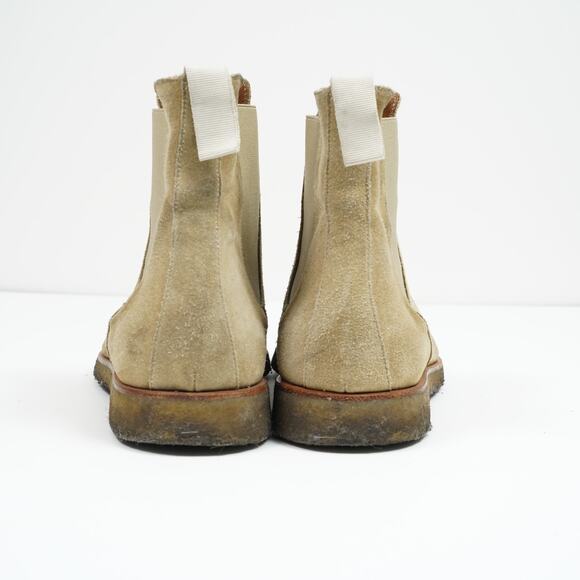 Common Projects Suede Chelsea Boots beige EU 44 US 10.5–11 Italy Made main image 6